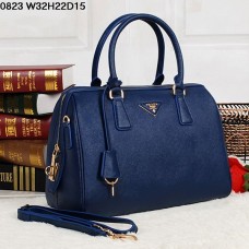 Torba Prada Saffiano Leather 0823 w kolorze granatowym
