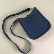Hermes Mini Evelyne TPM Bag Granatowy
