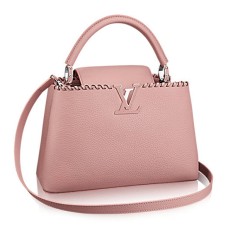 Louis Vuitton M42724 Capucines PM Torba materiałowa Taurillon Skóra