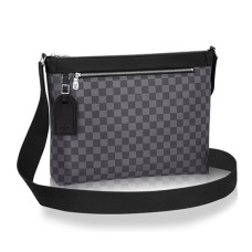 Louis Vuitton N40004 Mick MM Torba Damier Grafitowe płótno