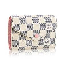 Portfel Louis Vuitton Victorine N64022 Damier Azur Canvas