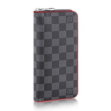 Portfel Louis Vuitton Zippy pionowy N63304 Damier Graphite Canvas