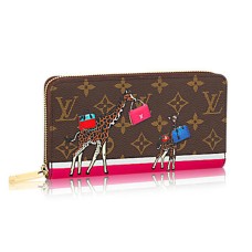 Portfel Louis Vuitton Zippy M62085 z płótna z monogramem