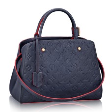 Louis Vuitton M42746 Montaigne MM Torba materiałowa Monogram Empreinte Leather
