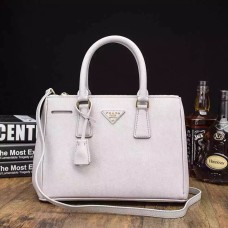 Prada Galleria Torba 2274 Skóra Saffiano 33 cm Beżowa