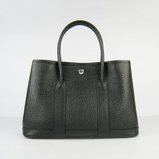 Torebka Hermes Garden Party mała 31 cm, czarna
