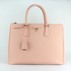 Torba typu tote Prada 1786 w kolorze jasnoróżowym z krzyżem