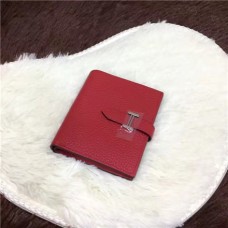 Portfel Hermes Bi-Fold H006 Czerwony