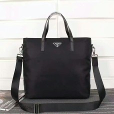 Torba męska z płótna Prada 2530, czarna
