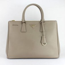 Torba typu tote Prada 1786 z szarym krzyżem