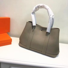 Torebka Hermes Garden Party mała 31 cm w kolorze słonia szarego