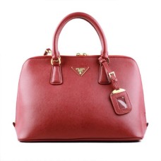 Torba typu tote Prada 0812 z wzorem czerwonego krzyża