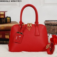 Prada 0838 Torba typu tote czerwona