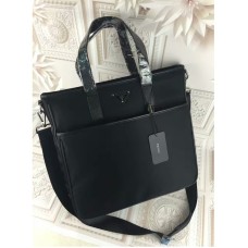 Torba męska z płótna Prada 1032, czarna
