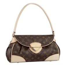 Louis Vuitton M40121 Beverly MM Torba na ramię Monogram Canvas