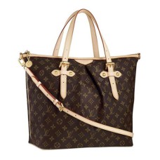 Louis Vuitton M40146 Palermo GM Torba na ramię Monogram Canvas