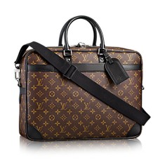 Louis Vuitton M40224 Porte-Documents Voyage GM Teczka Monogram Macassar Canvas