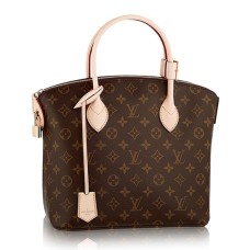 Torba typu tote Louis Vuitton M40613 Lockit PM z monogramem z płótna