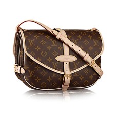 Louis Vuitton M40710 Saumur MM Torba na ramię Monogram Canvas