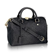 Louis Vuitton M40762 Speedy 25 Torba materiałowa Monogram Empreinte Leather