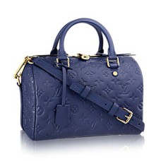 Louis Vuitton M40792 Speedy 25 Torba materiałowa Monogram Empreinte Leather