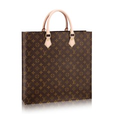 Louis Vuitton M40805 Sac Plat NM Torba typu tote z monogramem z płótna