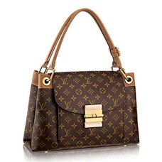 Louis Vuitton M40925 Olympe Torba na ramię z monogramem na płótnie