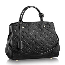 Louis Vuitton M41048 Montaigne MM Torba materiałowa Monogram Empreinte Leather