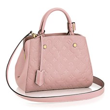 Louis Vuitton M41199 Montaigne BB Torba materiałowa Monogram Empreinte Leather