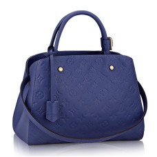 Louis Vuitton M41309 Montaigne MM Torba materiałowa Monogram Empreinte Leather
