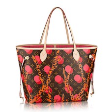 Louis Vuitton M41603 Neverfull MM Ramages Torba na ramię Monogram Canvas