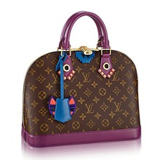 Torba Louis Vuitton M41662 Alma PM Totem z monogramem z płótna