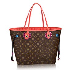 Louis Vuitton M41663 Neverfull MM Totem Torba na ramię Monogram Canvas