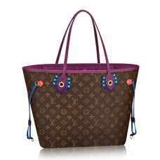 Louis Vuitton M41664 Neverfull MM Totem Torba na ramię Monogram Canvas