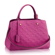 Louis Vuitton M41675 Montaigne MM Torba materiałowa Monogram Empreinte Leather