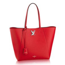 Torba na ramię Louis Vuitton M42290 Lockme Cabas Skóra Taurillon