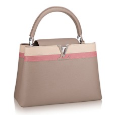 Louis Vuitton M42925 Capucines MM Torba materiałowa Skóra Taurillon