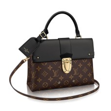 Louis Vuitton M43125 Torebka na ramię z jednym uchwytem i klapką MM Torebka z monogramem Canvas