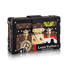 Louis Vuitton M43229 Petite Malle World Tour Torba na ramię Monogram Canvas