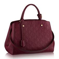 Louis Vuitton M43258 Montaigne MM Torba materiałowa Monogram Empreinte Leather