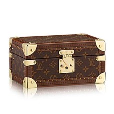 Louis Vuitton M47003 Coffret Tresor 24 Twarde płótno z monogramem bagażowym