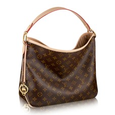 Louis Vuitton M50156 Zachwycająca torba typu hobo MM z monogramem z płótna