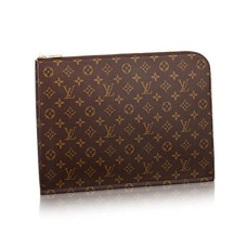 Louis Vuitton M53400 Elegancki dokument Monogram Canvas