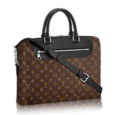 Louis Vuitton M54019 Porte-Documents Jour Teczka Monogram Macassar Canvas