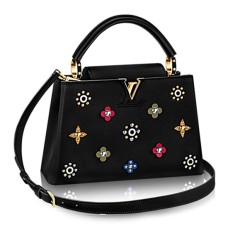 Louis Vuitton M54311 Capucines PM Torba materiałowa Taurillon Skóra