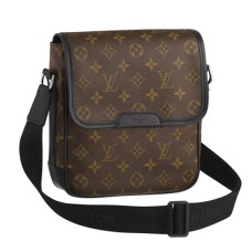 Torba listonoszka Louis Vuitton M56717 Bass PM z monogramem z płótna