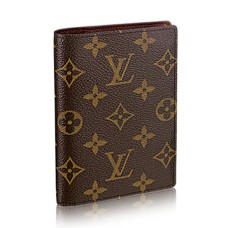 Louis Vuitton M60181 Okładka na paszport z monogramem z płótna