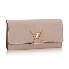 Portfel Louis Vuitton M61249 Capucines Skóra Taurillon