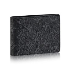 Louis Vuitton M61695 Wielofunkcyjny portfel z monogramem Eclipse Canvas