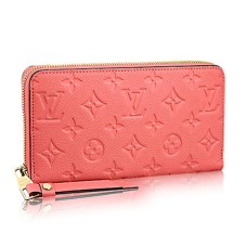 Louis Vuitton M61788 Zapinany na zamek portfel z Monogramem Empreinte Leather